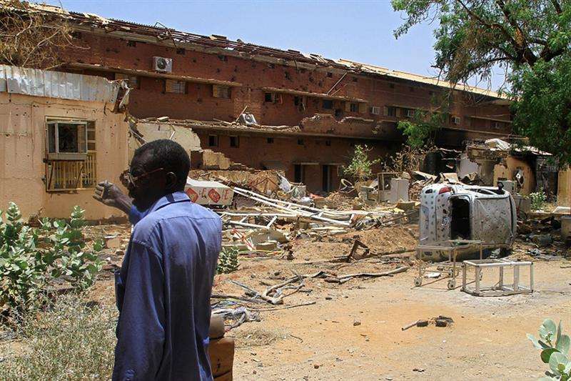 Drone strike targets a hospital in Sudan, killing 7 people