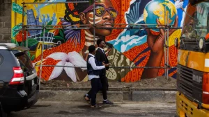 Lagos vibrant street art turned into ‘open air gallery’