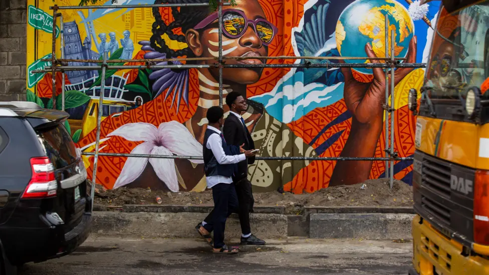 Lagos vibrant street art turned into ‘open air gallery’