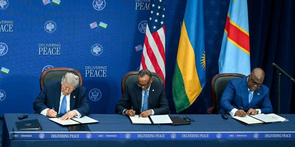 Rwanda-DRC peace agreement signed in Washington