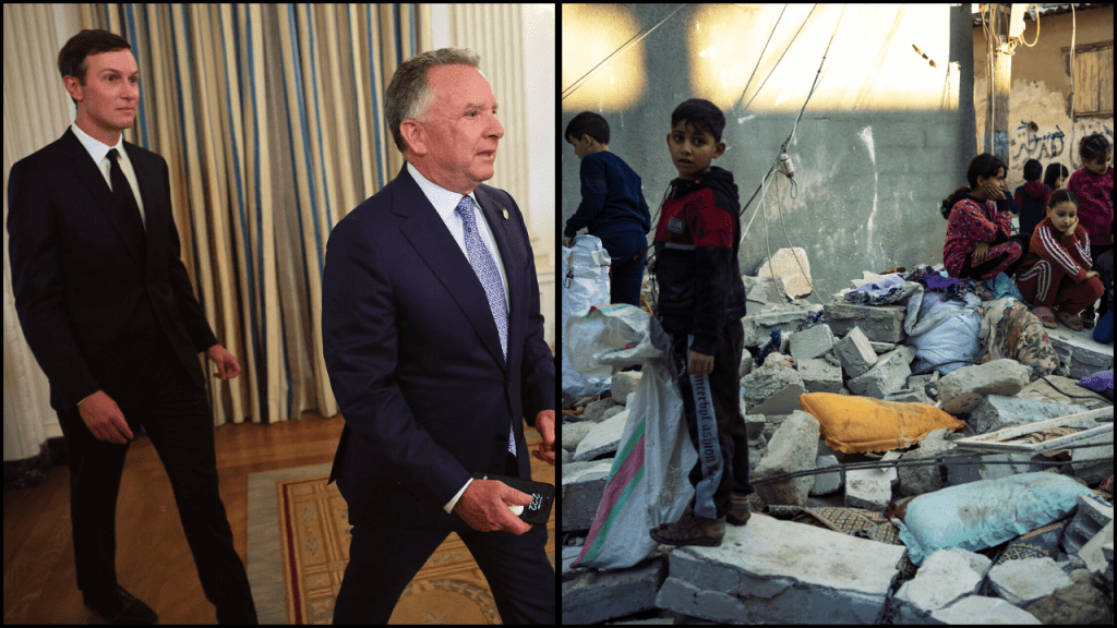 US envoys encouraged to brief EU officials on Gaza plan