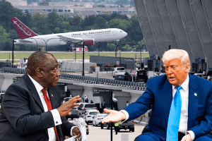 South Africa denies US claims over refugee centre raid