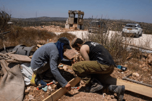 Israeli settlers plan land seizure