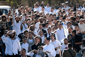 Israeli settler march sees Palestinian areas shut down