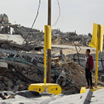 Gaza yellow line: Israeli tank fire and strikes reported