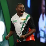 Kenyan vet lands major upset at darts championship