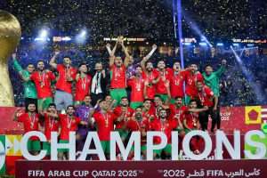 Morocco wins Arab Cup after victory against Jordan