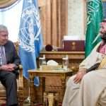 UN secretary general visits Saudi Arabia on Middle East tour