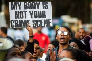 South African women stage silent protest ahead of G20 summit